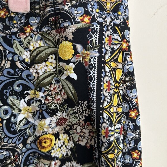 White House Black Market Floral Wide Leg Pants - Picture 11 of 11